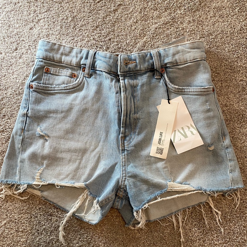 Zara jean shorts